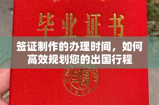 云岩签证制作的办理时间，如何高效规划您的出国行程